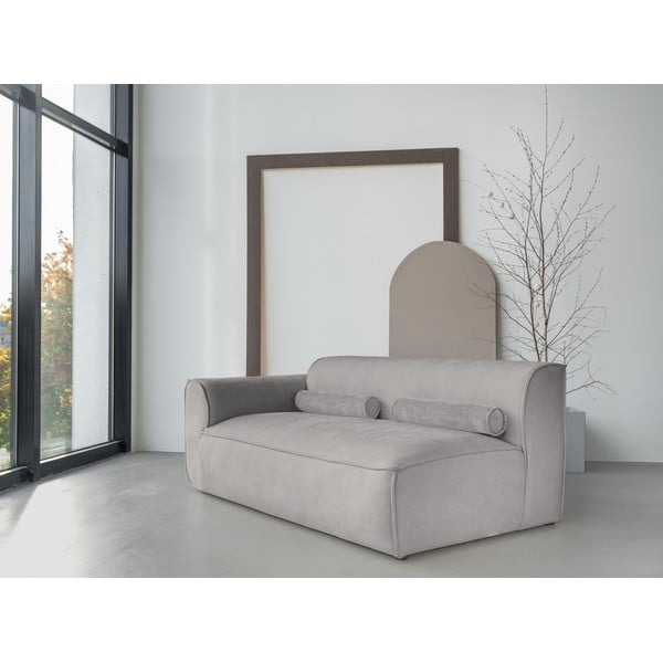 Modul pentru canapea gri deschis (cu colț pe partea stângă ) Flex Felix – Miuform-image-1