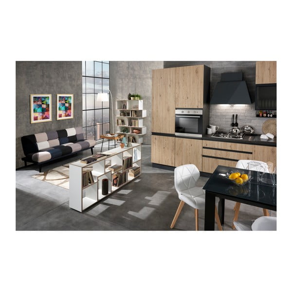 Bibliotecă Tomasucci Random Andrea, 160 x 69 x 27,5 cm-image-3