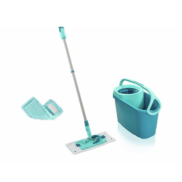 Mop cu găleată și husă mop de rezervă Clean Twist M Ergo - LEIFHEIT