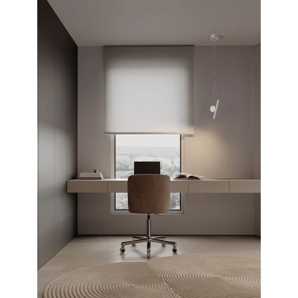 Lustră albă LED din aluminiu ø 23,5 cm Vero – Nova Luce-image-1