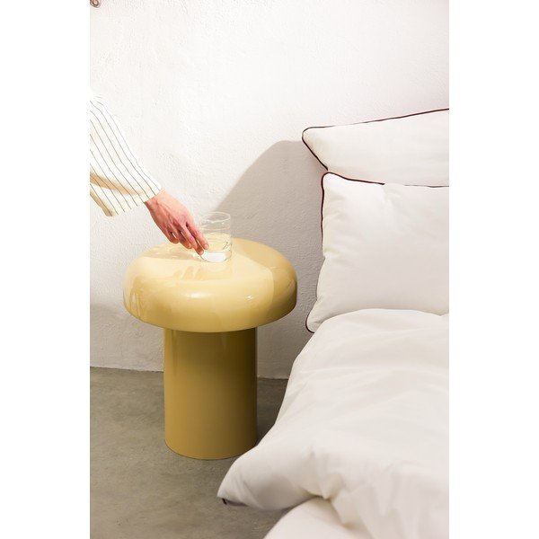 Măsuță auxiliară rotundă din oțel ø 40 cm Miko – noo.ma-image-3