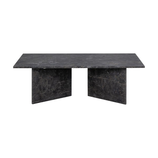 Măsuță de cafea neagră din marmură 70x140 cm Vega – Actona-image-3