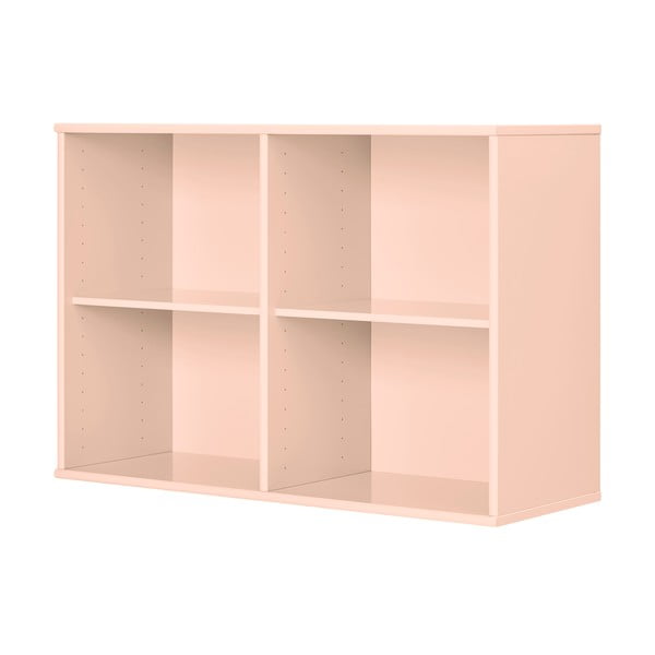 Bibliotecă roz-deschis suspendată 89x61x32,5 cm Mistral – Hammel Furniture-image-1