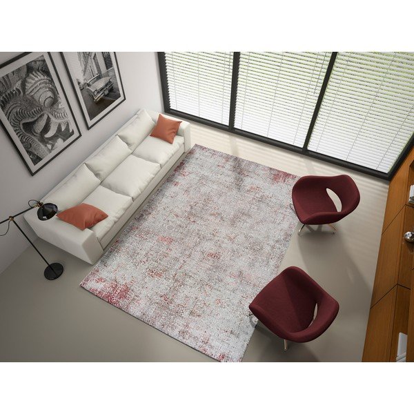 Covor Universal Babek, 160 x 230 cm, gri - roz-image-1
