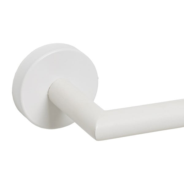 Suport pentru hârtie igienică alb de montat pe perete din metal – Casa Selección-image-1