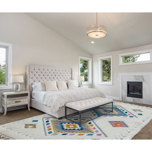 Covor Asiatic Carpets Rhombus, 80 x 150 cm, bej-image-4