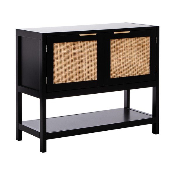 Comodă neagră 85x73x38 cm Sherman – Premier Housewares