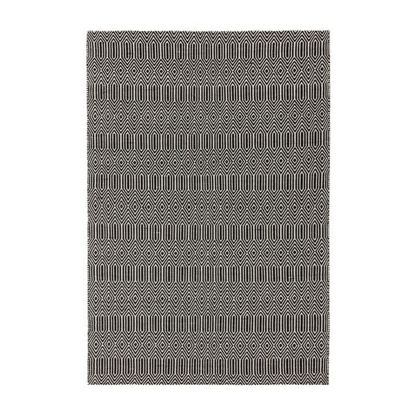Covor negru din lână 100x150 cm Sloan – Asiatic Carpets