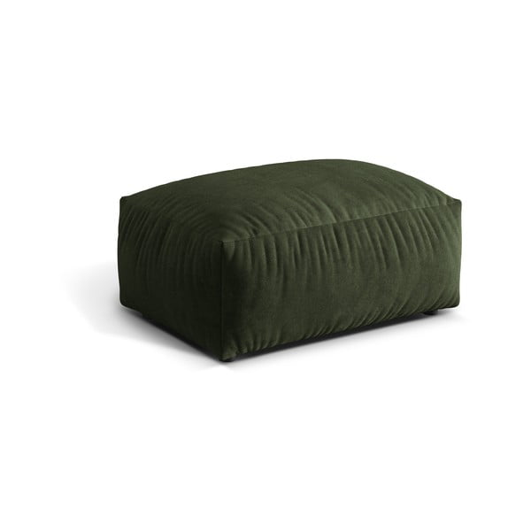 Taburet modular verde cu tapițerie din catifea Martina – Micadoni -image-1