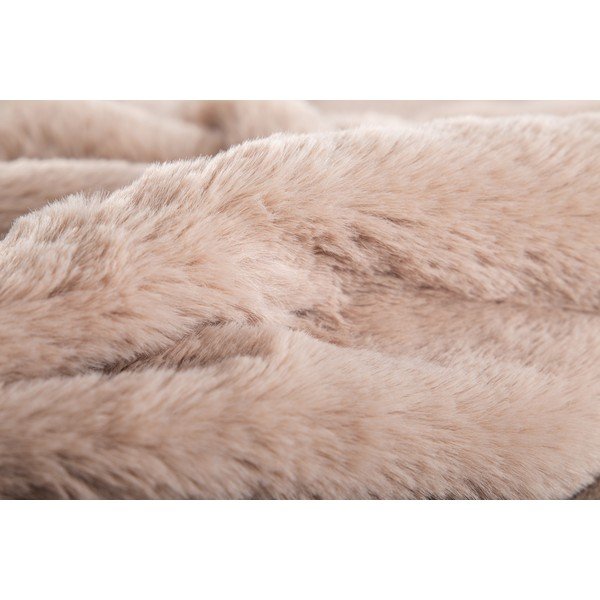 Pătură maro din blană artificială 150x200 cm Ruby – Tiseco Home Studio-image-1