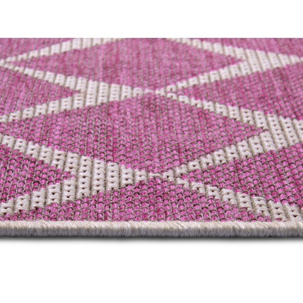 Covor adecvat pentru exterior NORTHRUGS Escala, 70 x 140 cm, roz - bej-image-3