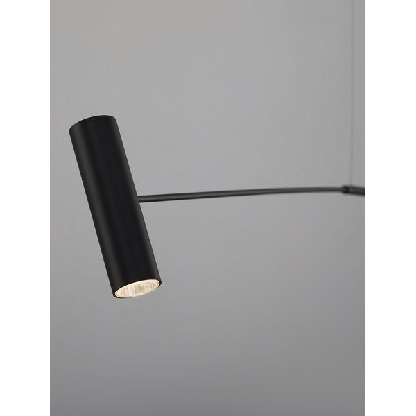 Lampadar negru mat LED din metal (înălțime 250 cm) Voice – Nova Luce-image-2