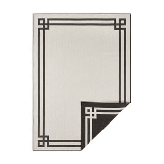 Covor adecvat pentru exterior NORTHRUGS Manito, 120 x 170 cm, negru-crem