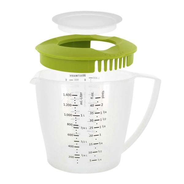 Cană/recipient măsurare Westmark Helena, 1.4 l, verde-image-4