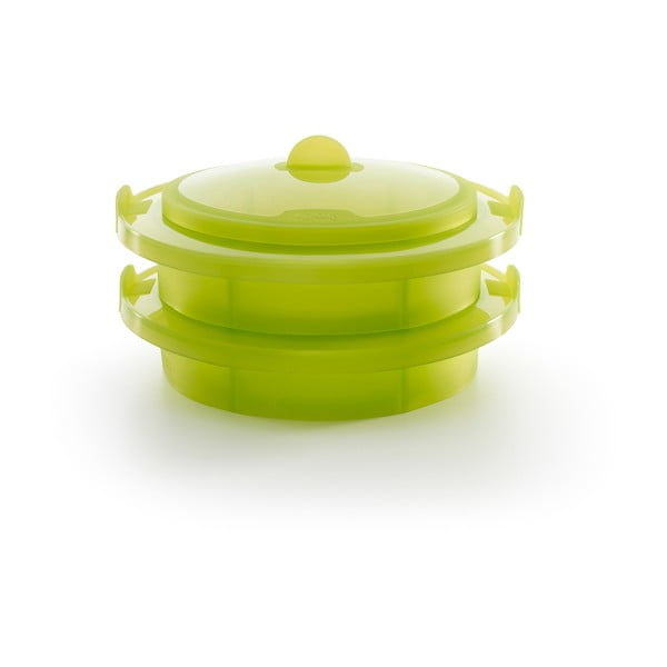 Vas de gătit la aburi din silicon – Lékué