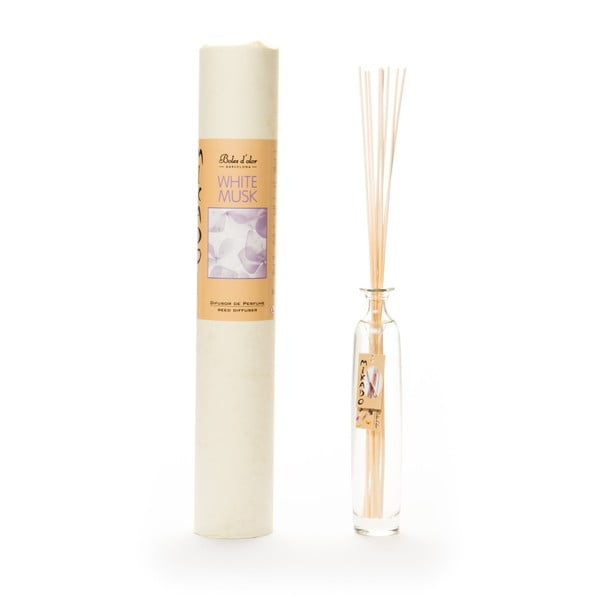 Difuzor parfum cu aromă de iasomie Ego Dekor MIKADO White Musk, 200 ml
