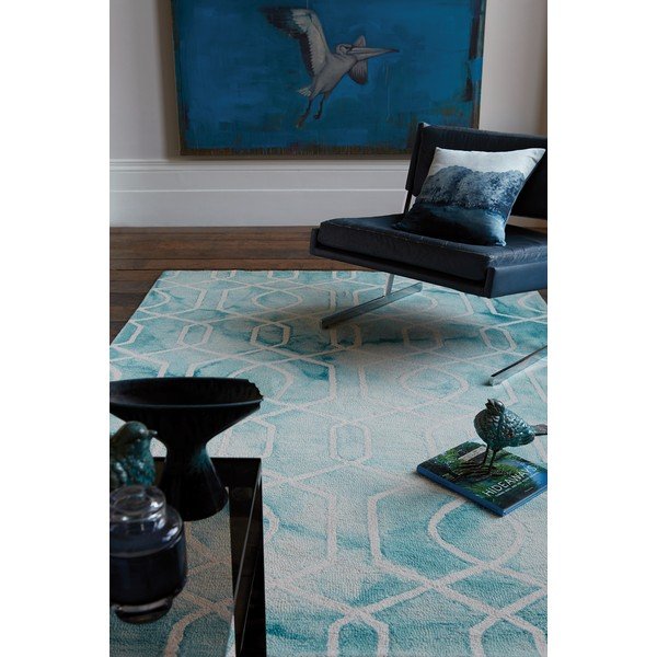 Covor Asiatic Carpets Fresco, 160 x 230 cm, turcoaz-image-4