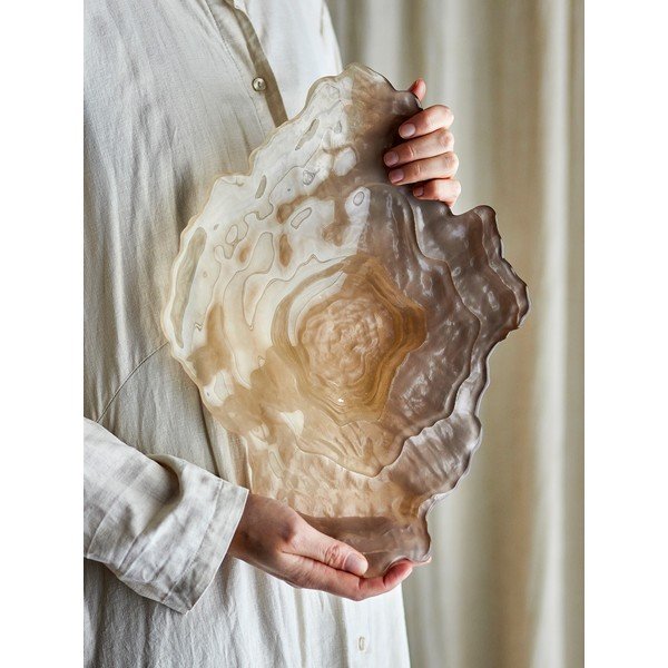 Bol decorativ din sticlă 29x38 cm Aiku – Bloomingville-image-1