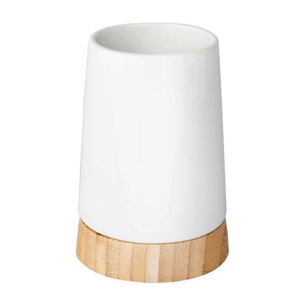 Set de accesorii de baie alb din ceramică Bamboo – Wenko-image-3