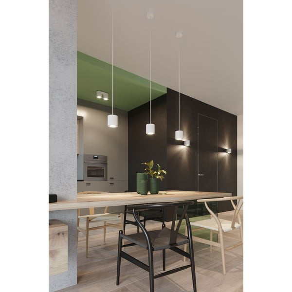 Aplică de perete albă ø 10 cm Roda – Sollux-image-4