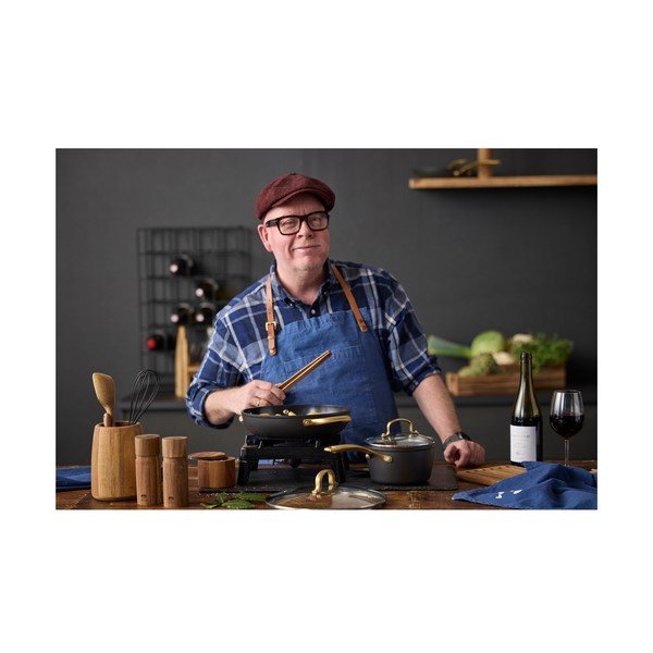 Set de râșnițe de sare și piper în culoare naturală 2 buc. din lemn – Holm-image-3