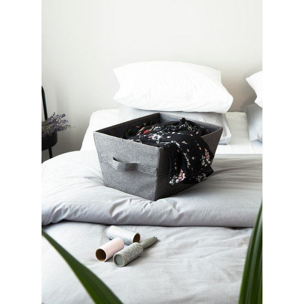 Coș de depozitare de depozitare din material textil 30x40x22 cm Soft Storage – Bigso Box of Sweden-image-1