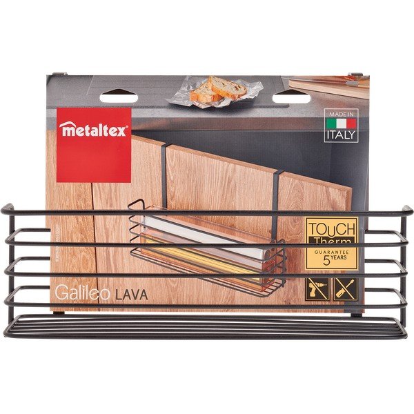Coș suspendat pentru bucătărie Metaltex Galileo Lava Large, negru-image-3