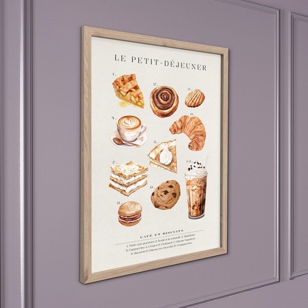 Tablou 30x40 cm Petit Dejeuner – Styler-image-3