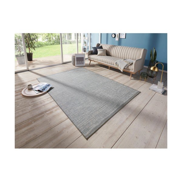 Covor adecvat și pentru exterior Elle Decoration Curious Lens, 77 x 150 cm, albastru-image-4