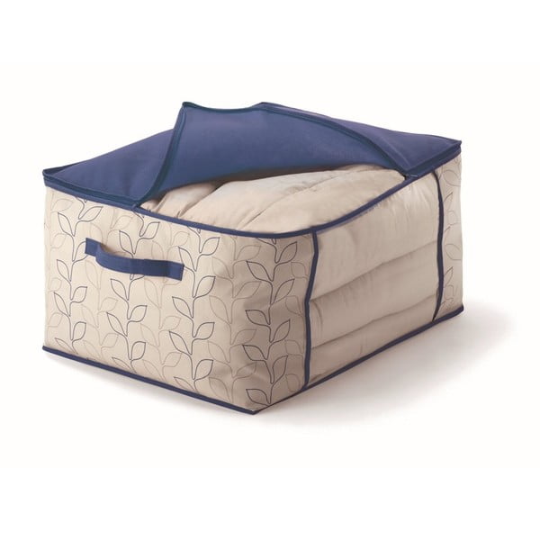 Cutie de depozitare pături/lenjerie de pat Cosatto Bloom, lățime 60 cm, albastru