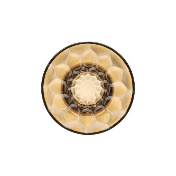 Cârlig de perete Kartell Jellies, ⌀ 13 cm, galben chihlimbar 