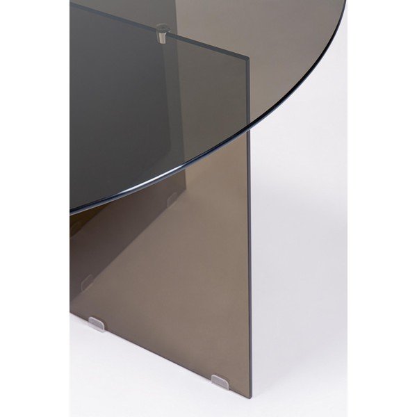 Masă de dining rotundă din sticlă ø 130 cm Iride – Bizzotto-image-2