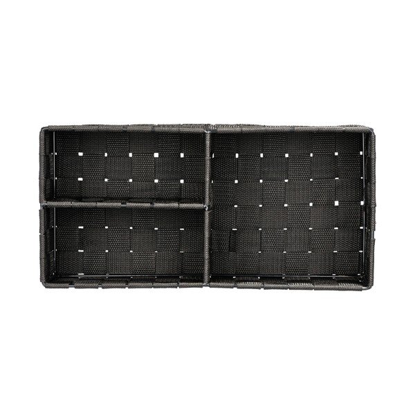 Organizator 3 compartimente Wenko Adria, negru-image-1