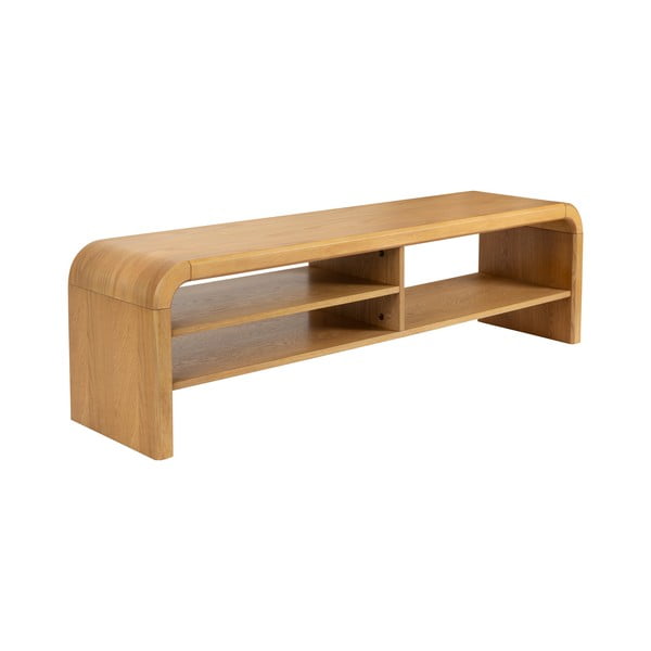 Comodă TV în culoare naturală cu aspect de lemn de stejar 160x45x40 cm Brave – Zuiver-image-2