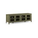 Comodă TV verde din lemn de pin 150x50x40 cm Alessandra – Marckeric
