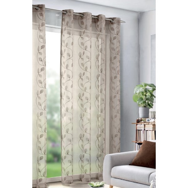 Perdea maro din voal 135x245 cm – Sehlbach