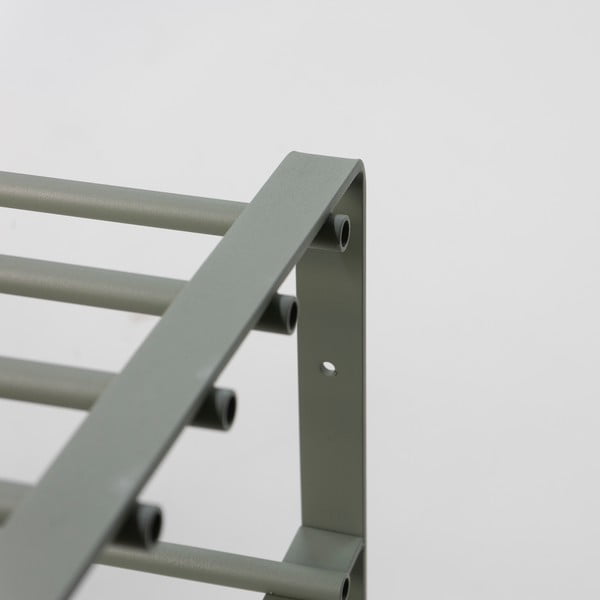 Pantofar verde prăfuit din metal 70x48,5x29 cm Rex – Spinder Design-image-3