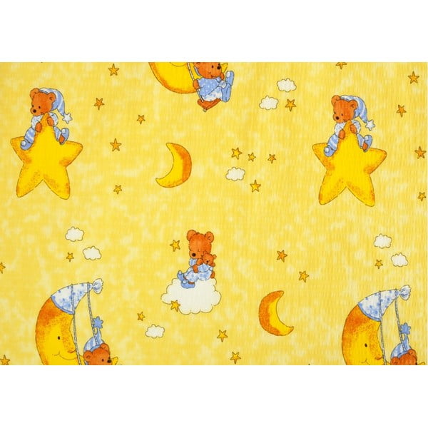 Lenjerie de pat pentru copii din crep  90x135 cm Moon -image-1
