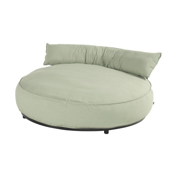 Șezlong de grădină verde deschis capitonat Emma – Hartman-image-1