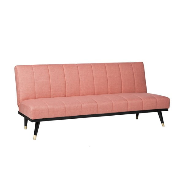Canapea extensibilă sømcasa Madrid, roz