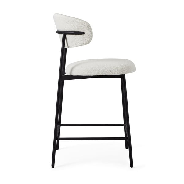 Scaune de bar albe 2 buc. (înălțime șezut 65 cm) Diana – Furnhouse-image-1