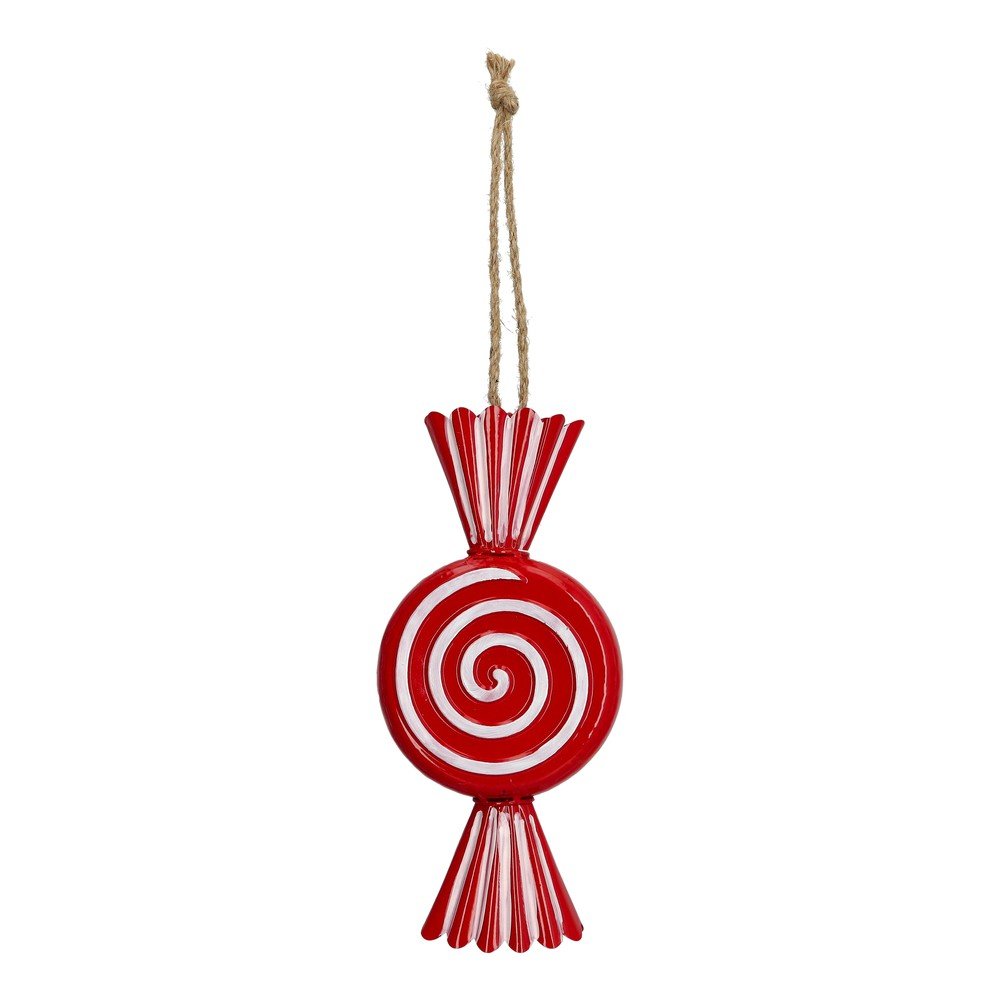 Ornament de Crăciun din metal 14 cm – Dakls
