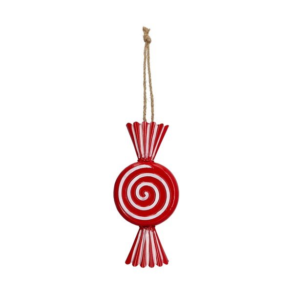 Ornament de Crăciun din metal 14 cm – Dakls