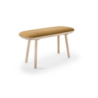 Bancă EMKO Naïve, 100 cm, galben-natural
