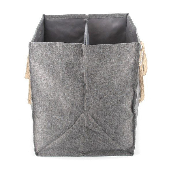 Coș de rufe gri din material textil 71 l Laundry Hub Tweed duplo – Rolser-image-3