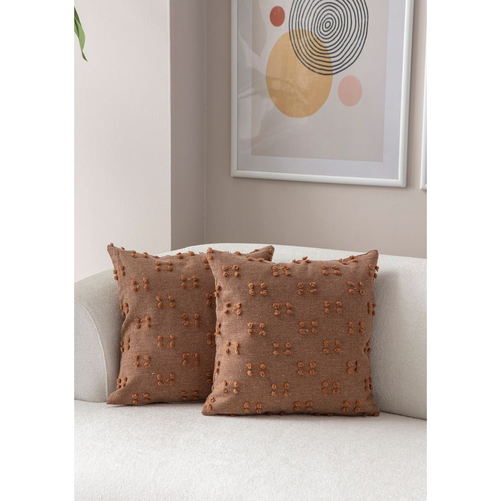 Fețe de pernă 2 buc. 43x43 cm Tuffet – Mioli Decor