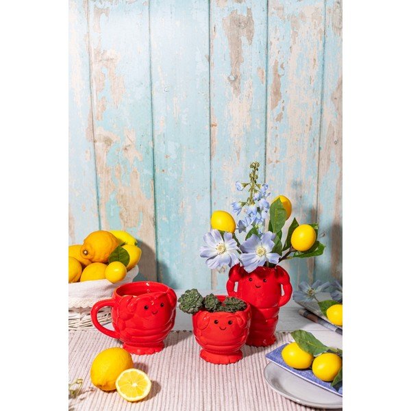 Ghiveci decorativ din ceramică ø 10 cm Lobster – Sass & Belle-image-1
