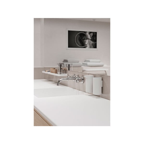 Dozator / dispenser de perete pentru săpun Zone Rim, 200 ml, alb-image-3