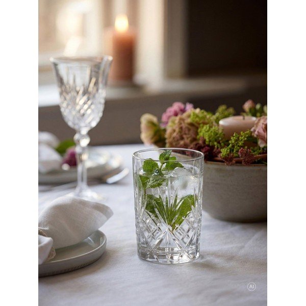 Pahare 6 buc. 250 ml Melodia – Lyngby Glas-image-1
