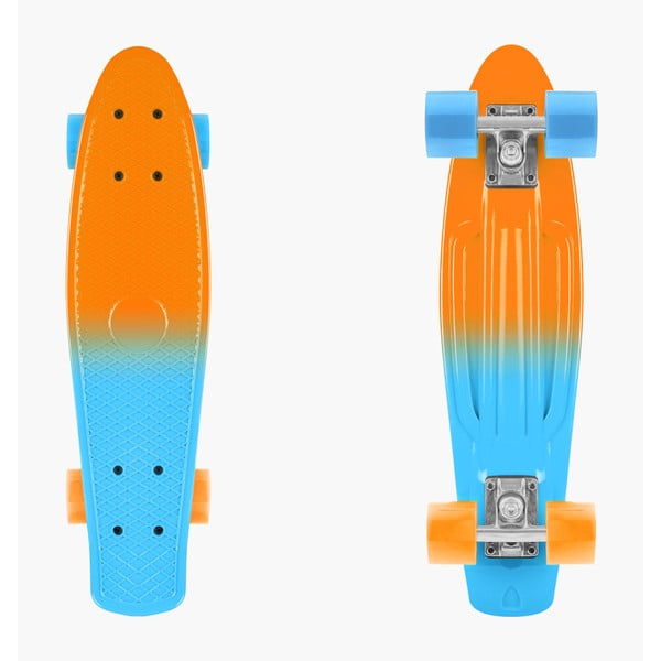 Skateboard colorat InnovaGoods Mini Cruiser Ananas